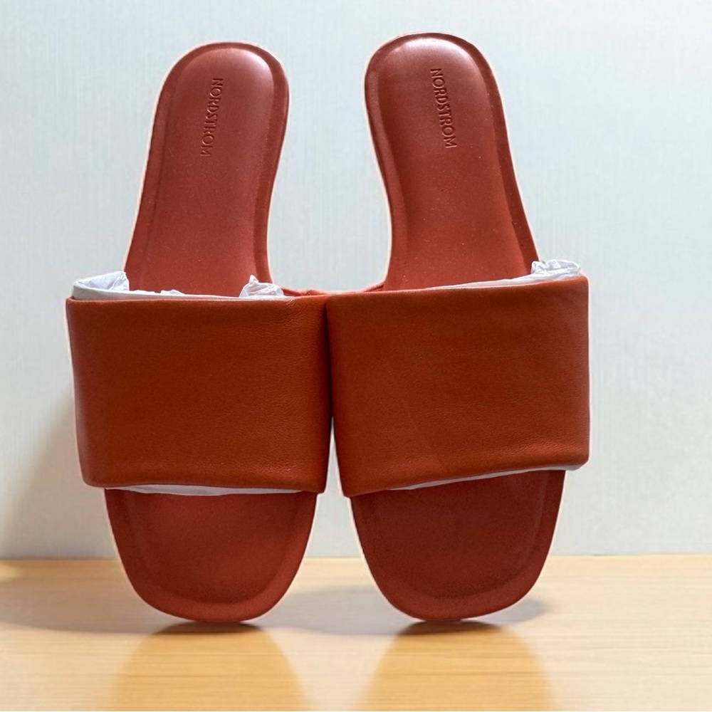 Nordstrom Red Sandals Minimalist Slide